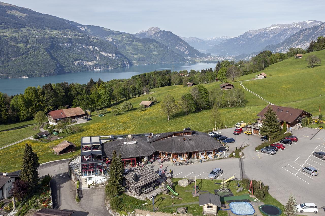 Отель Chemihuette Aeschi Bei Spiez Экстерьер фото